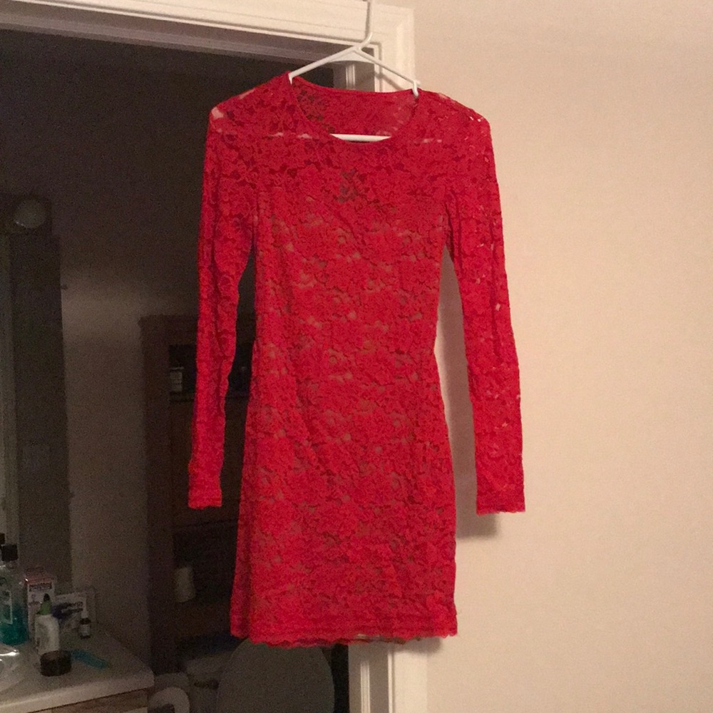 Red Fall/Winter Formal Dress